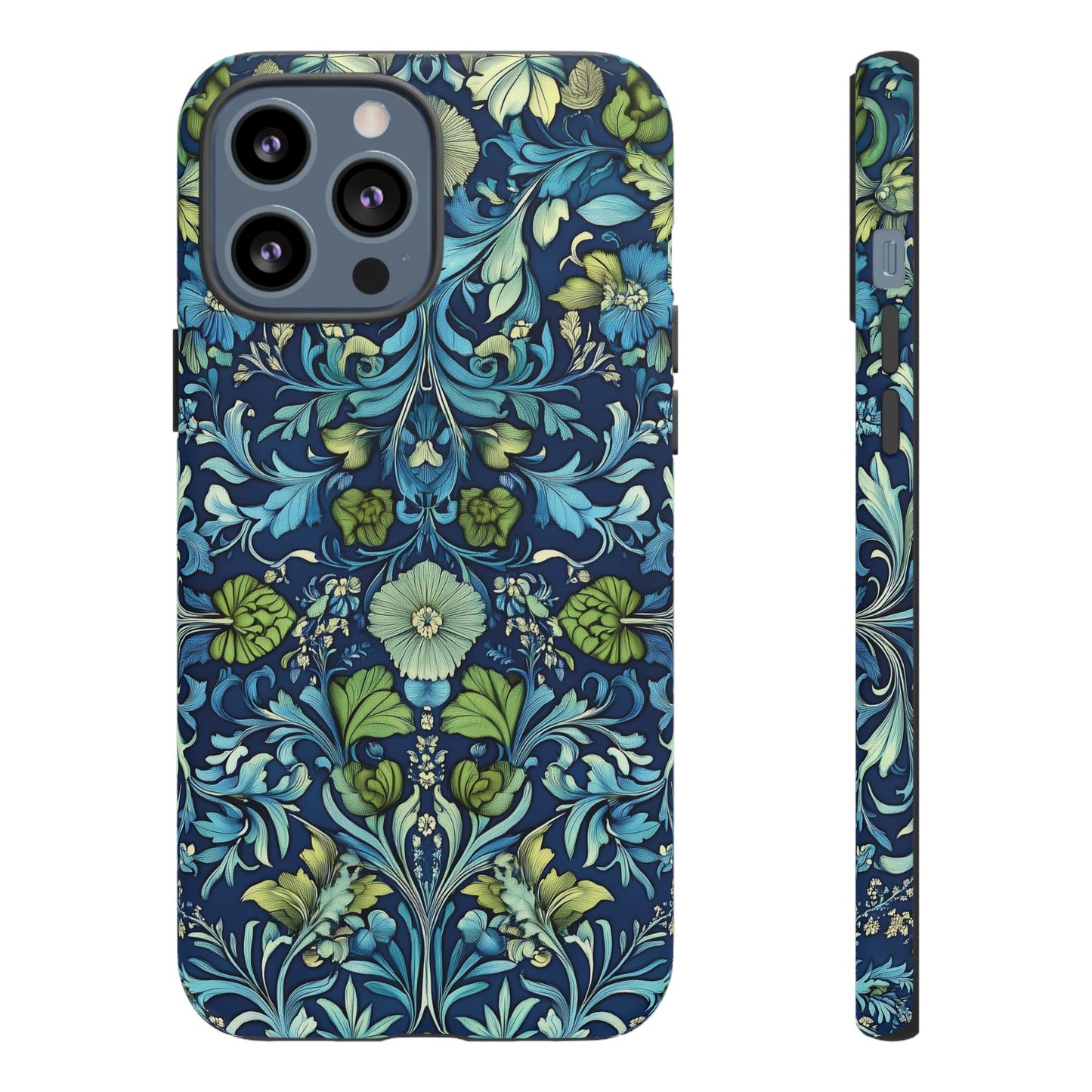 Blue William Morris Style - Tough Case