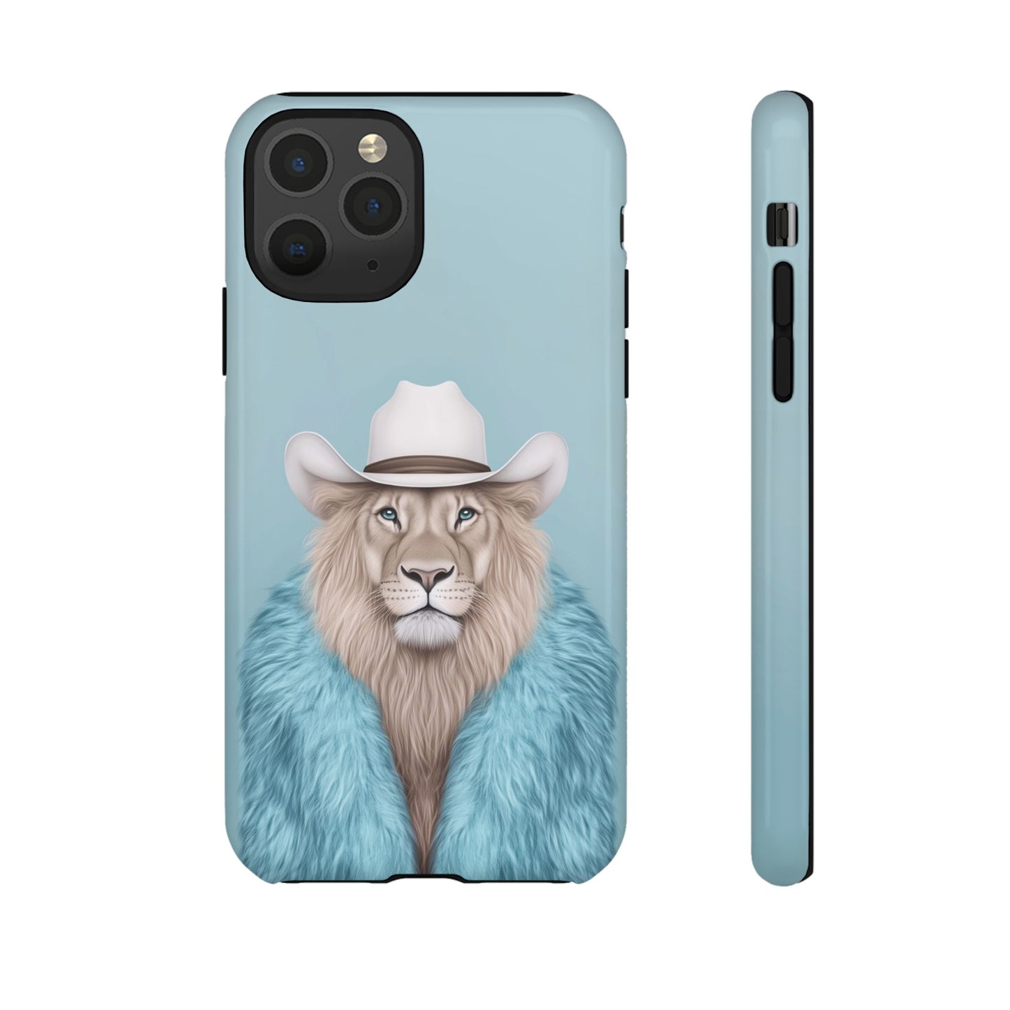 Lion in Fur Coat
