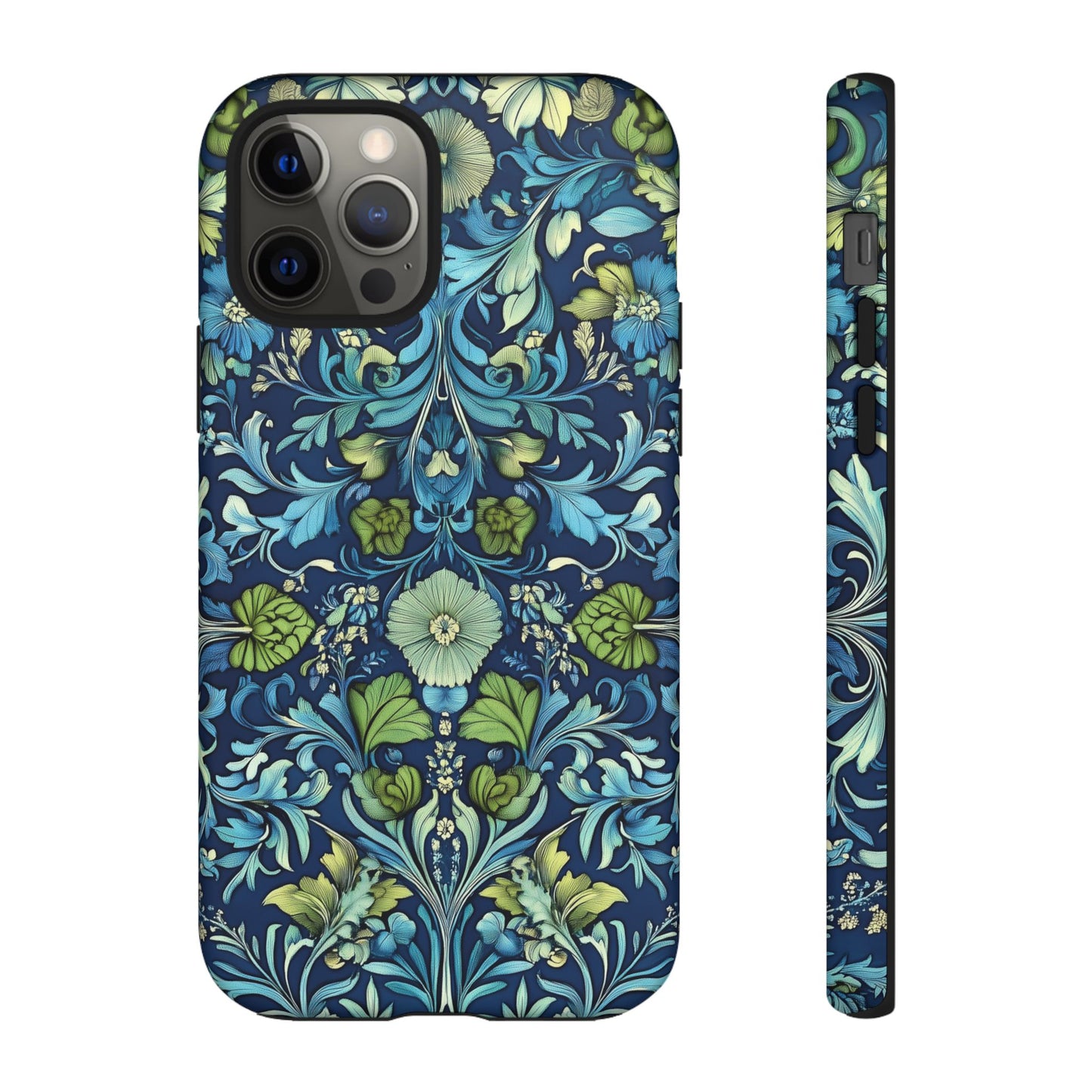 Blue William Morris Style - Tough Case