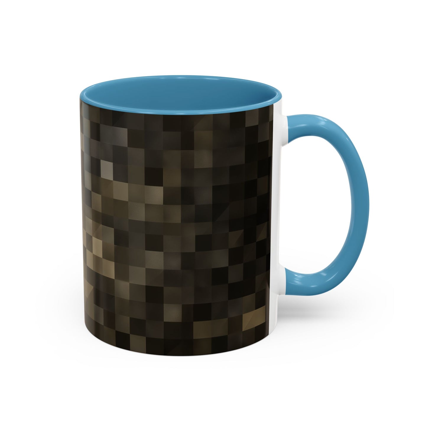 Accent Colour Mug - Stone Pixels
