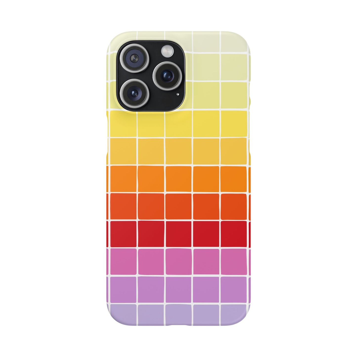 Colourful Squares - Slim Case