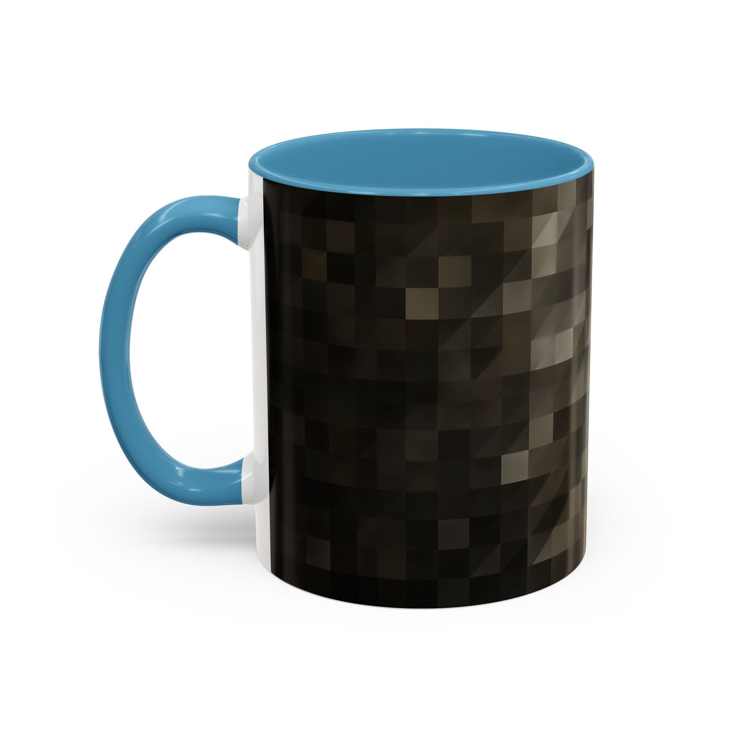 Accent Colour Mug - Stone Pixels