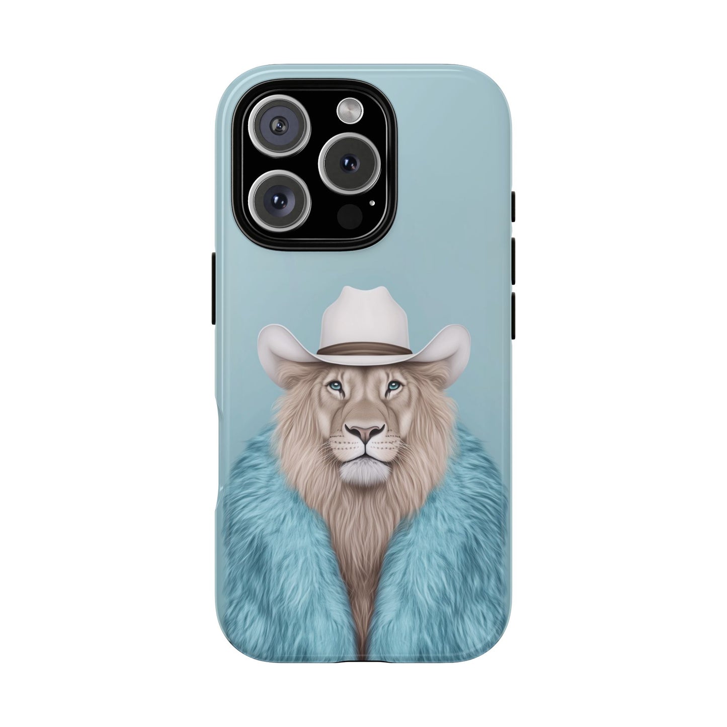 Lion in Fur Coat