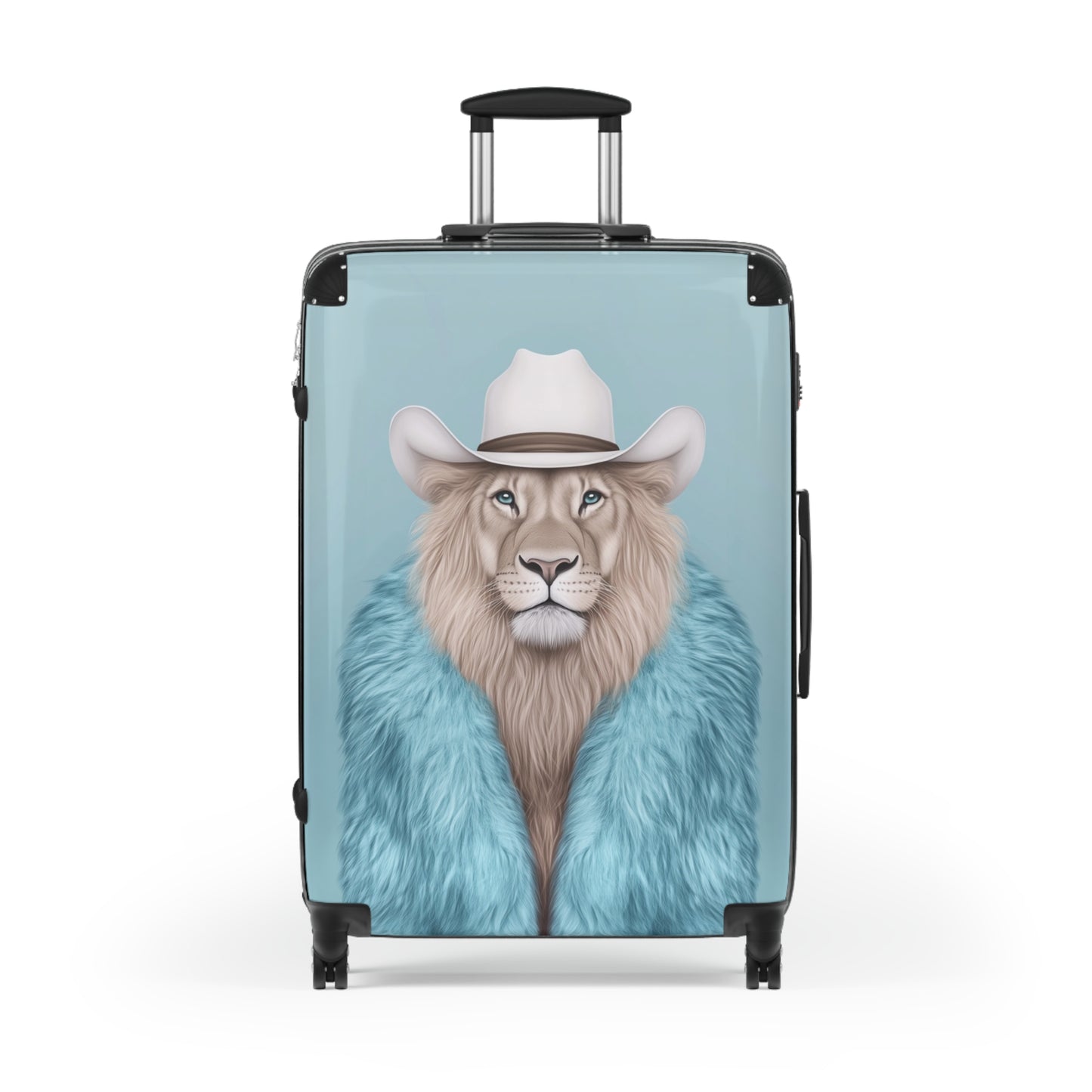 Lion in Fur Coat - Suitcase