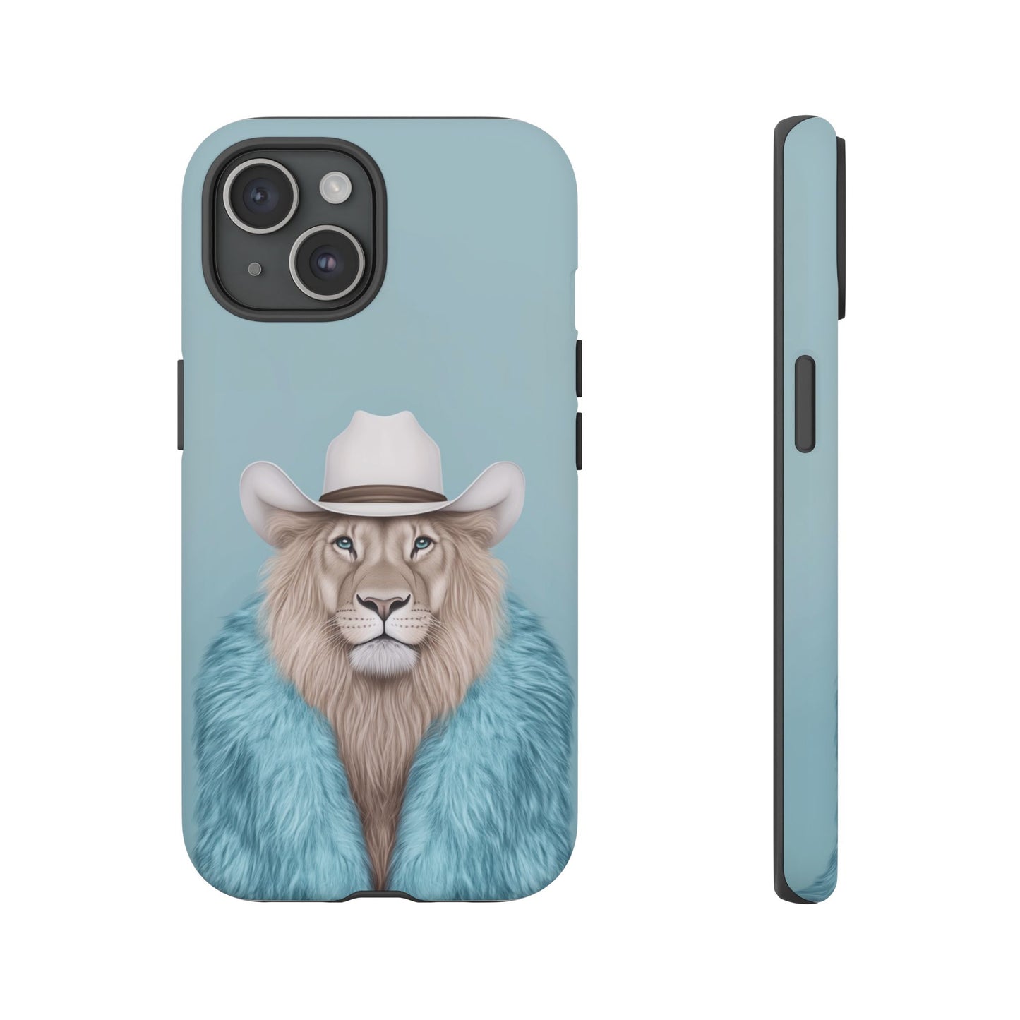 Lion in Fur Coat
