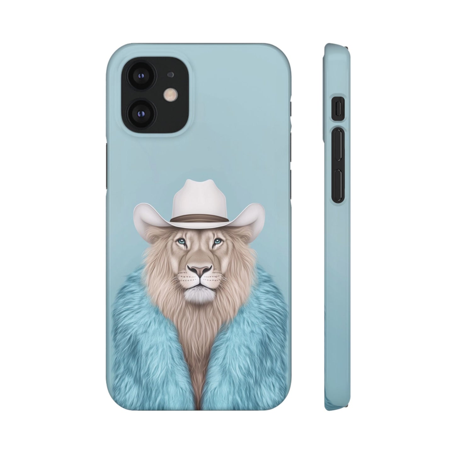 Lion in Fur Coat