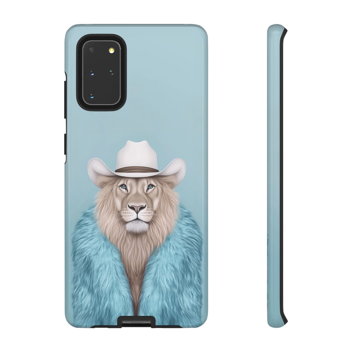 Lion in Fur Coat