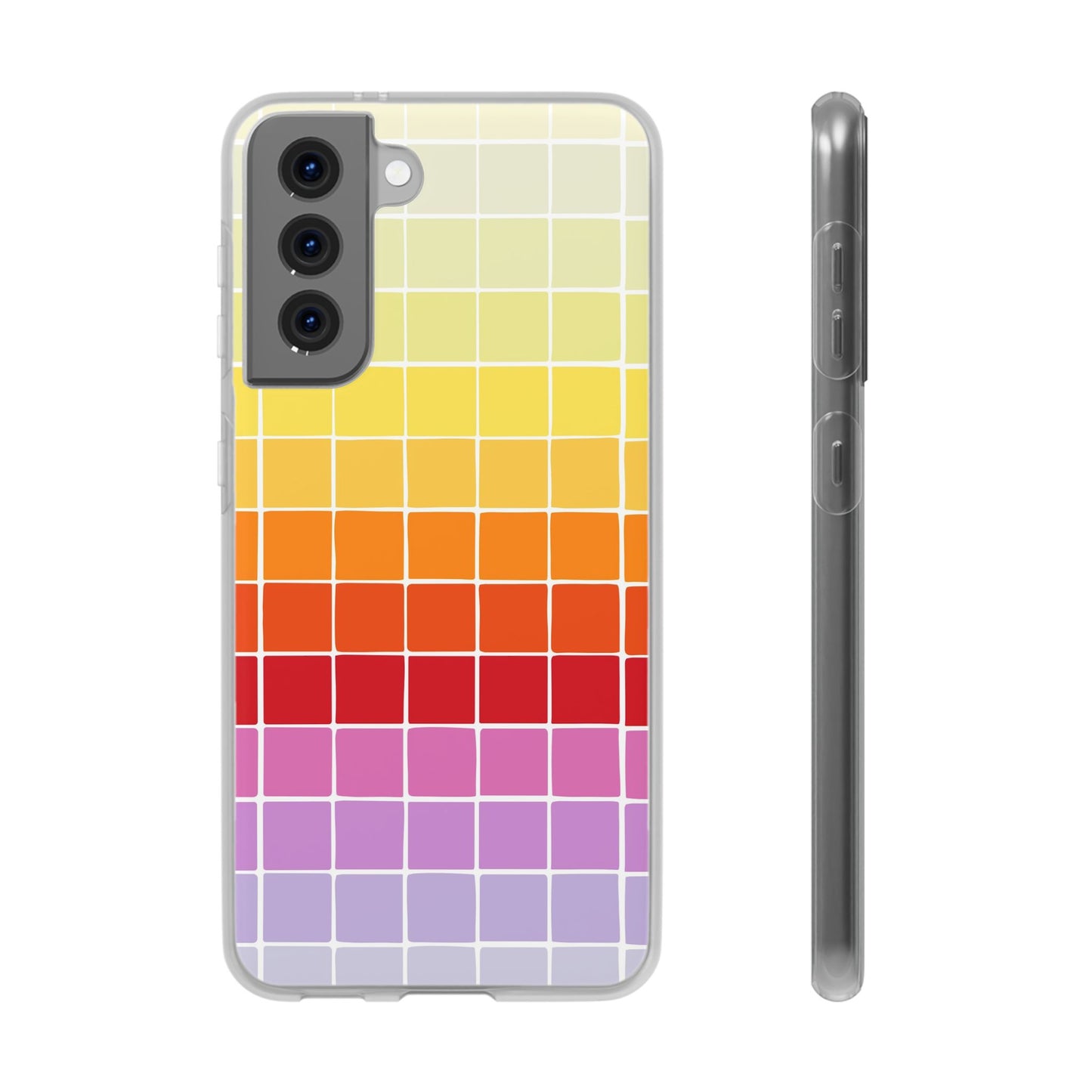 Colourful Squares - Flexi Case
