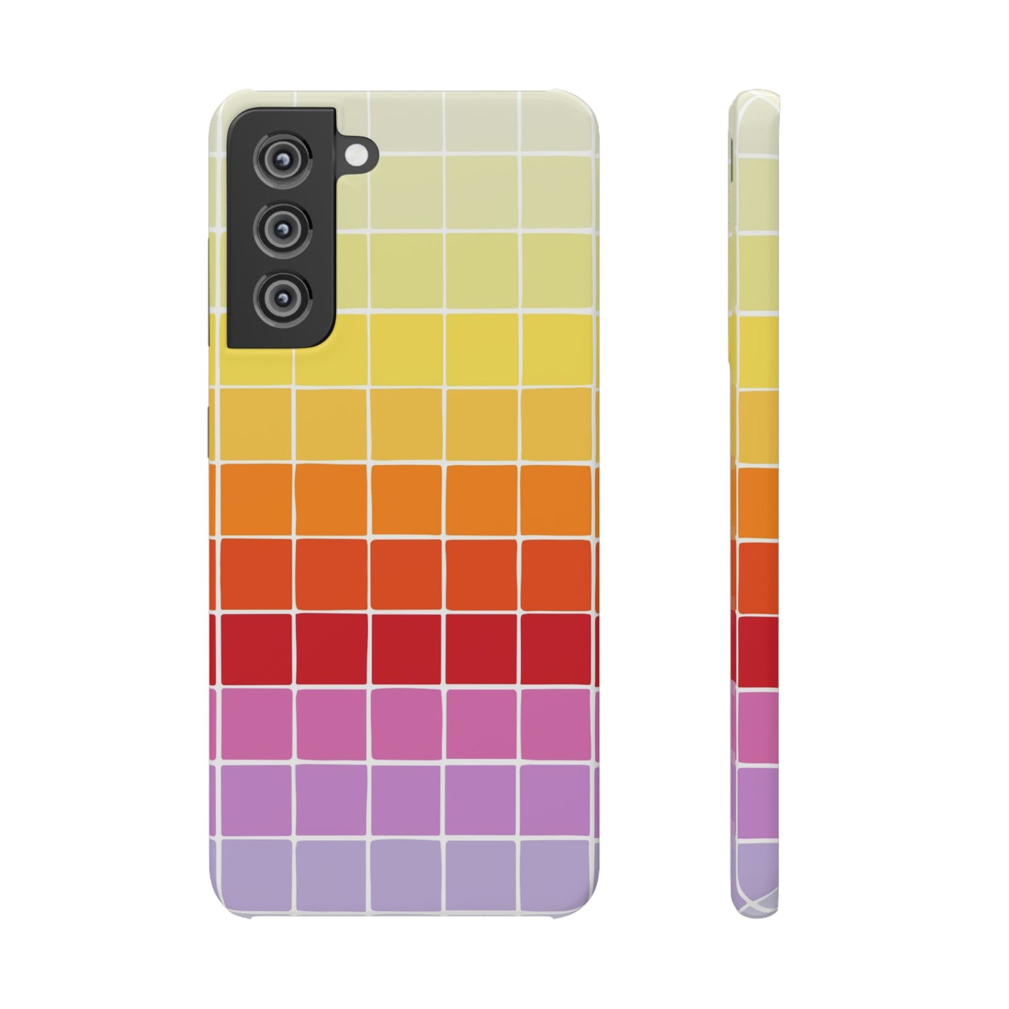 Colourful Squares - Slim Case