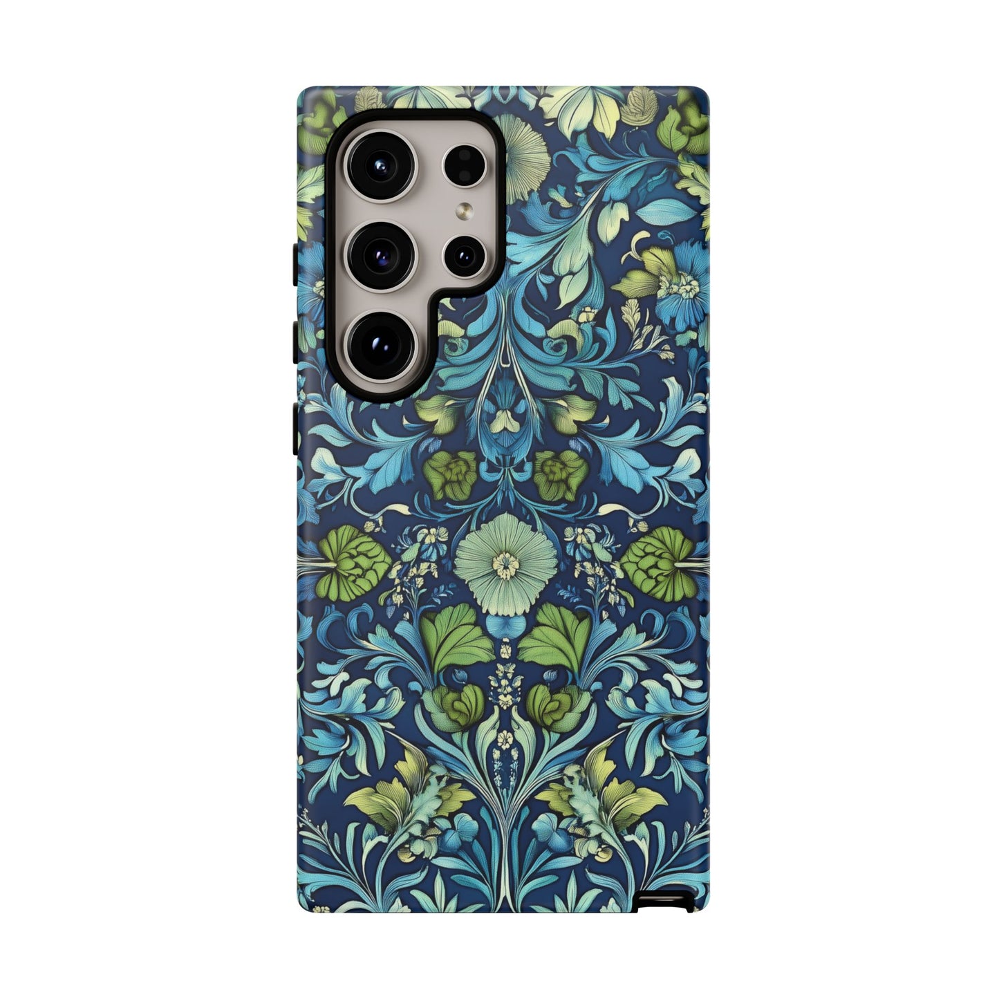 Blue William Morris Style - Tough Case