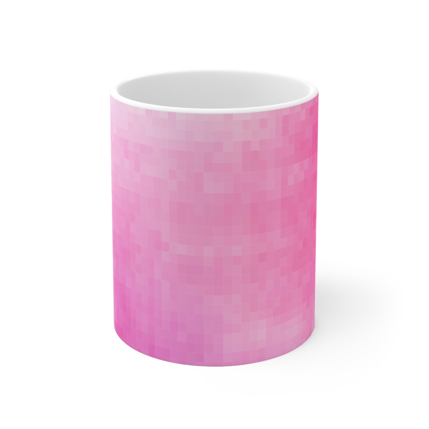 11oz / 15oz Mug - Pink Pixels