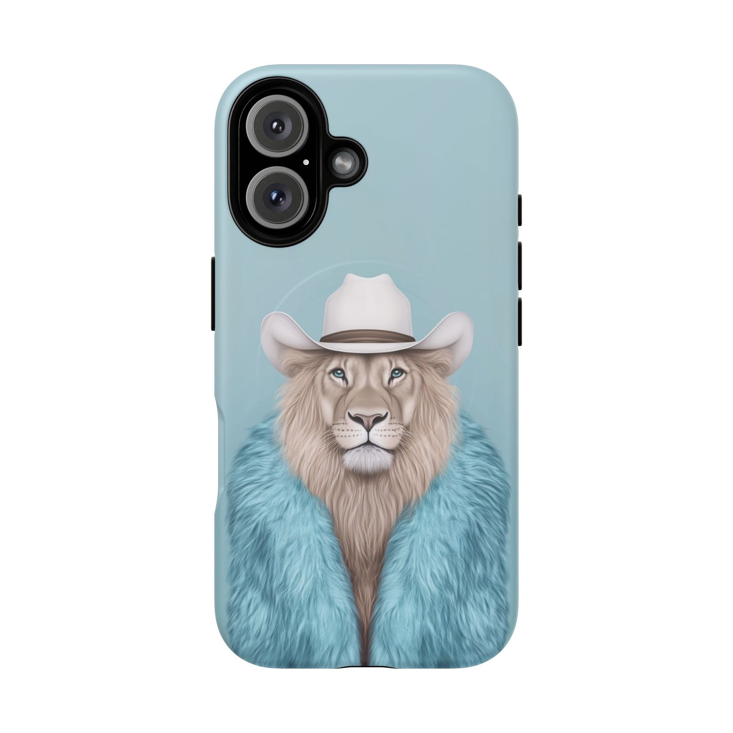 Lion in Fur Coat