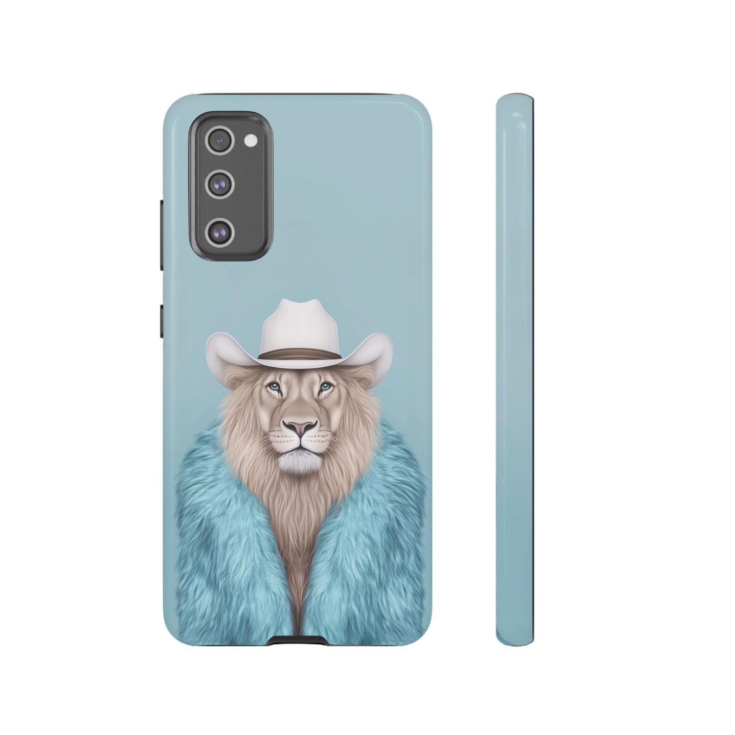 Lion in Fur Coat