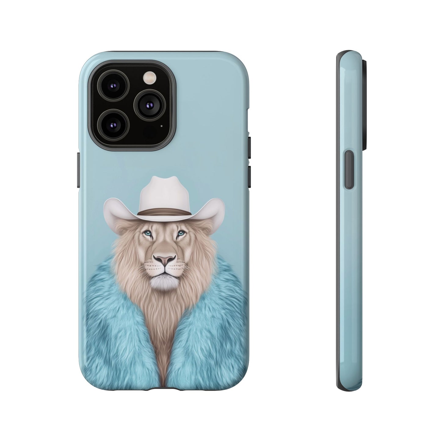 Lion in Fur Coat