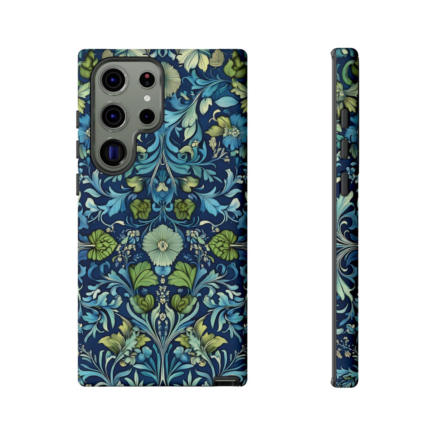 Blue William Morris Style - Tough Case
