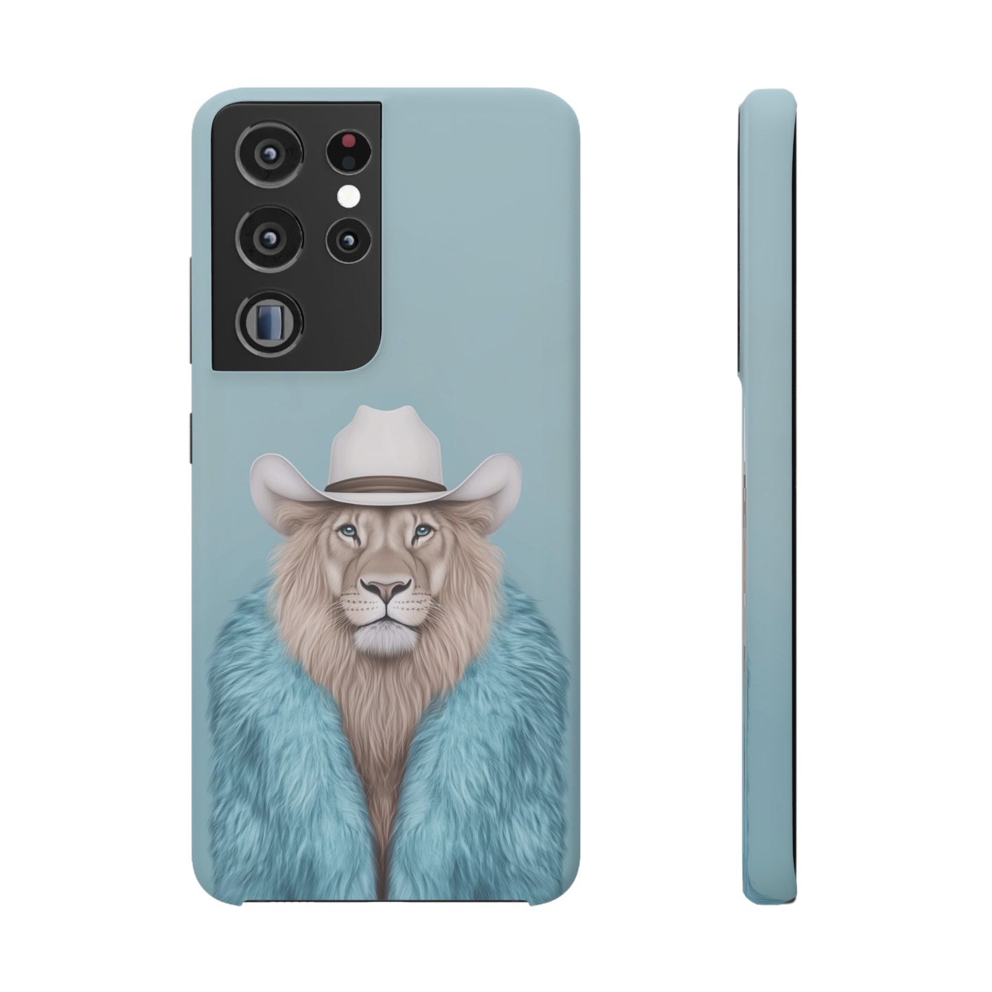 Lion in Fur Coat
