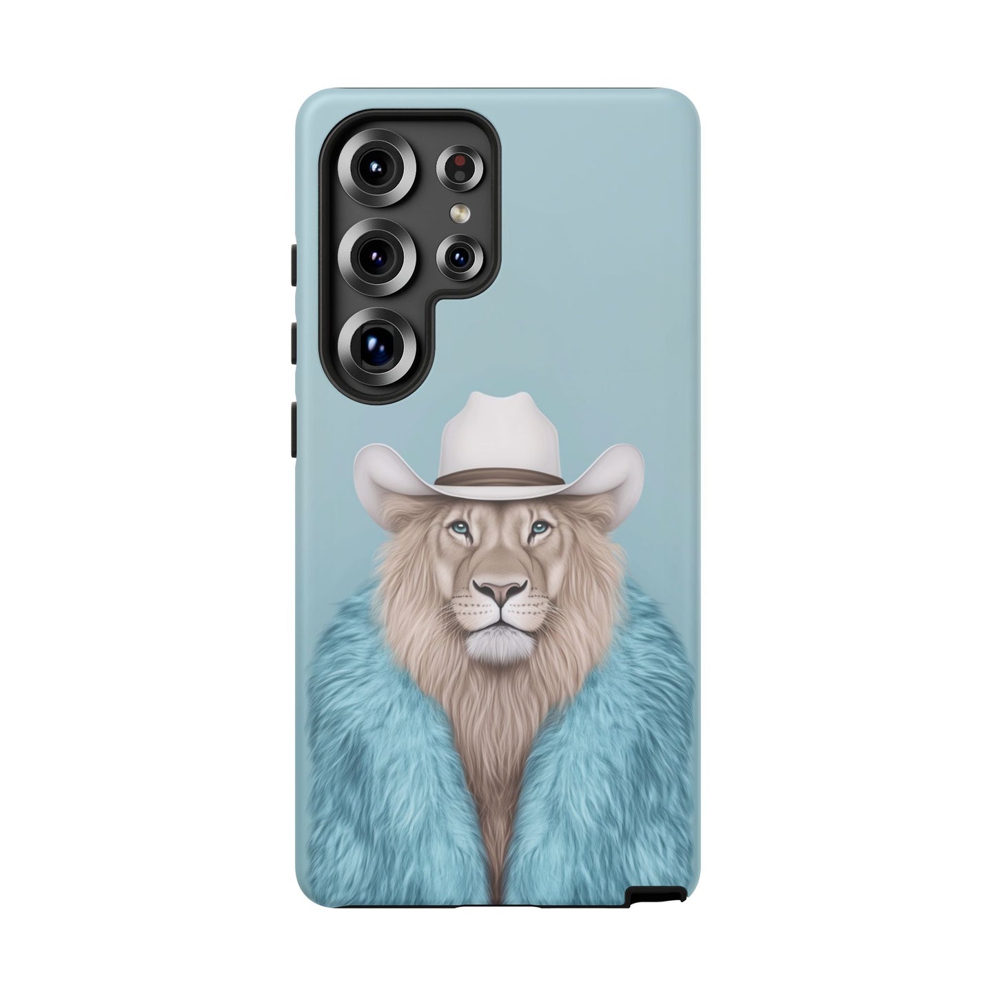 Lion in Fur Coat