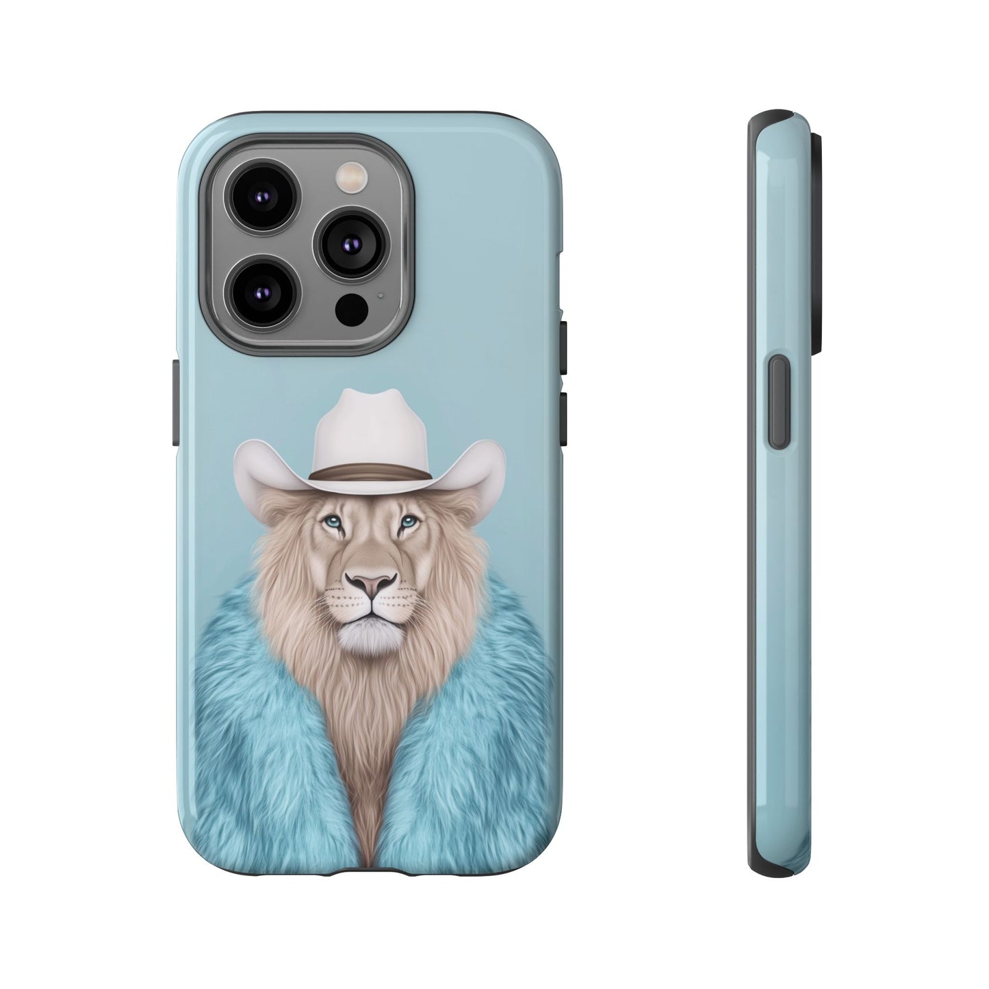 Lion in Fur Coat