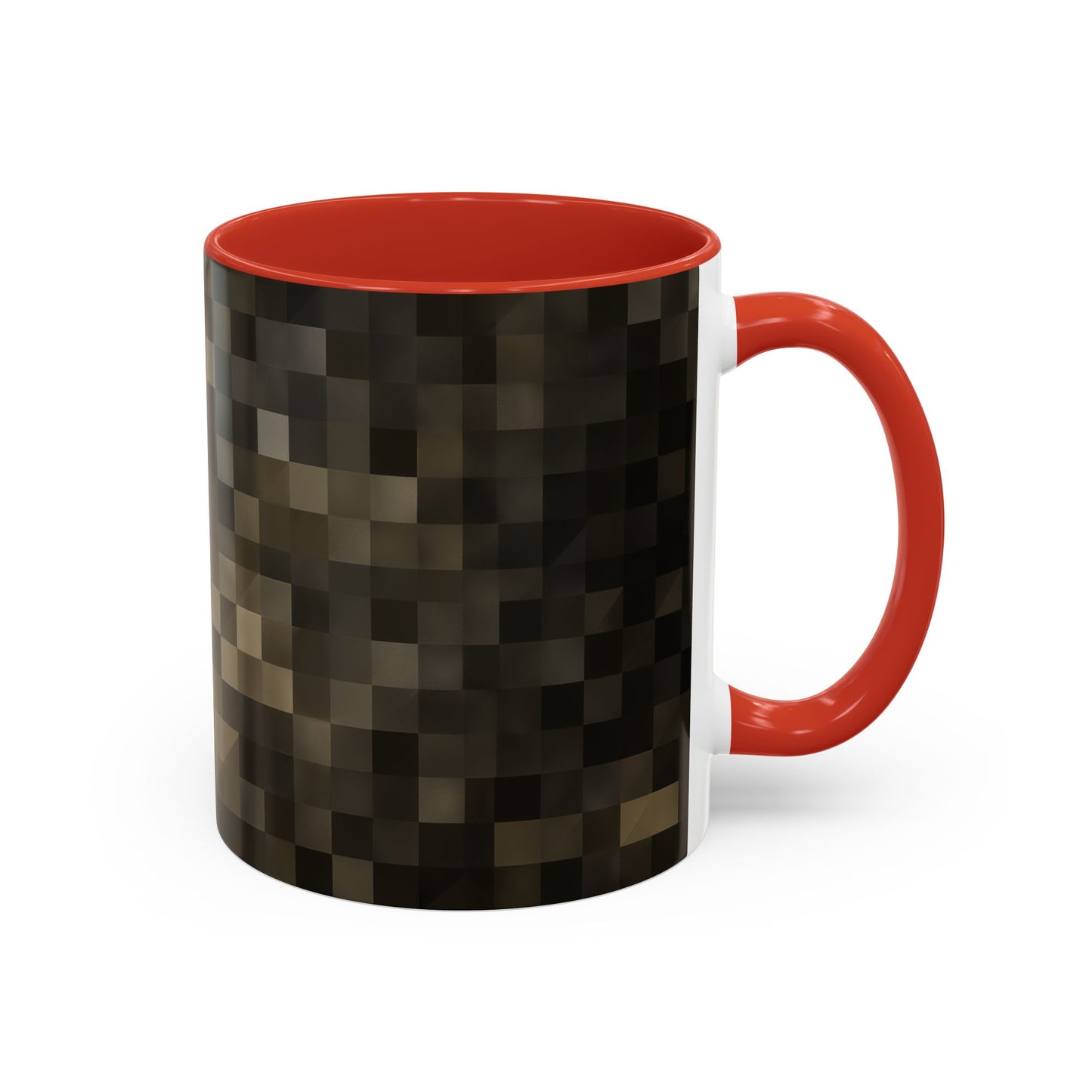 Accent Colour Mug - Stone Pixels
