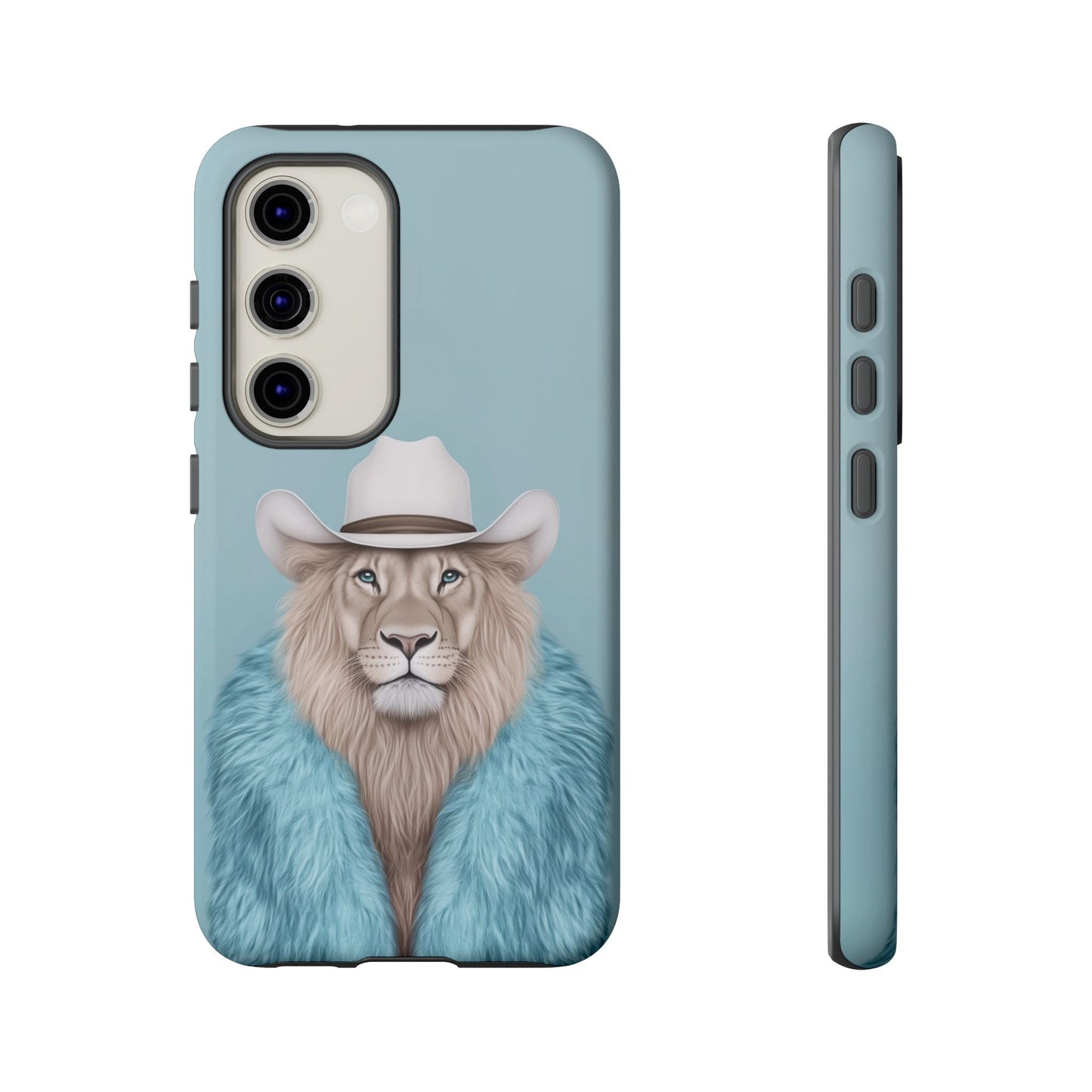 Lion in Fur Coat