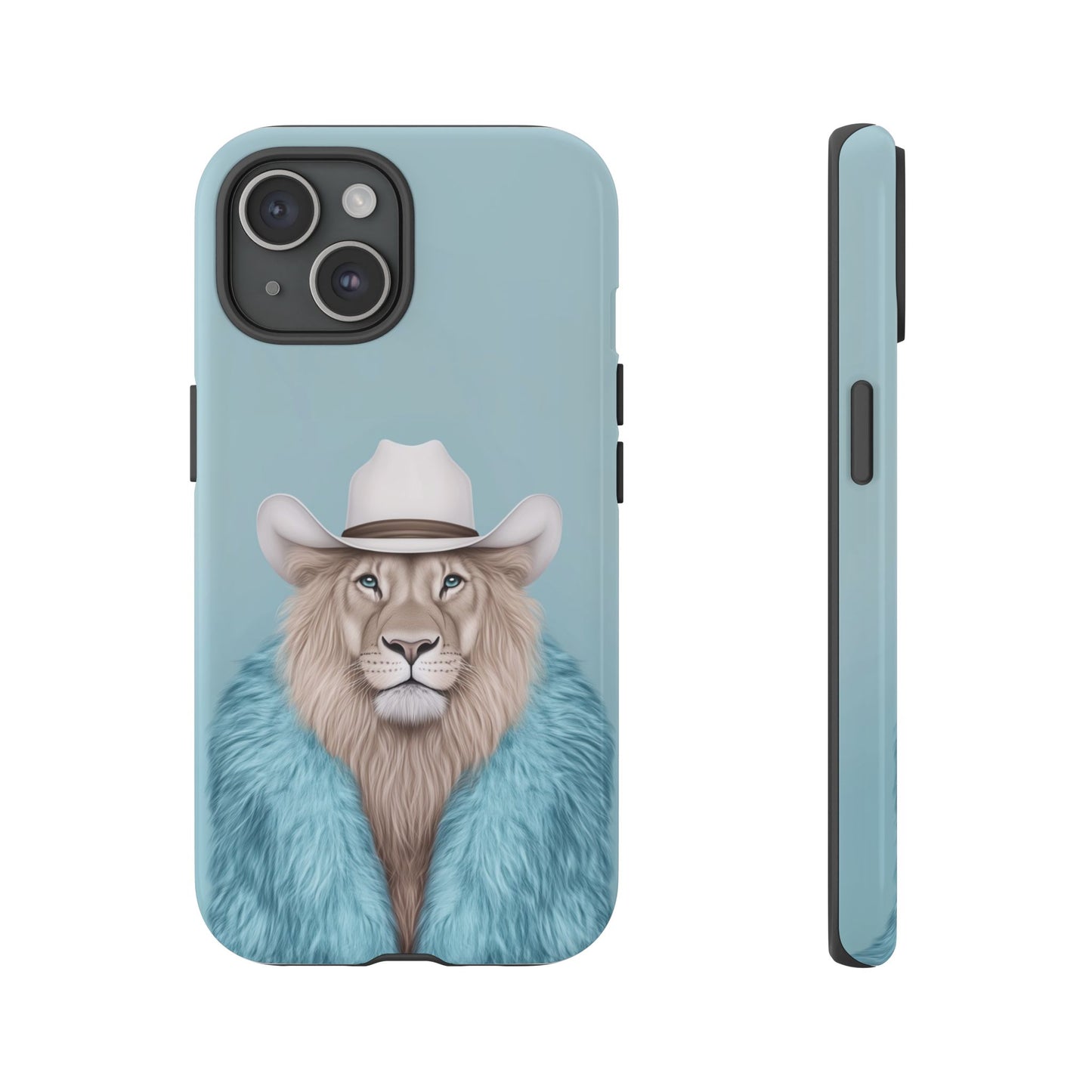 Lion in Fur Coat