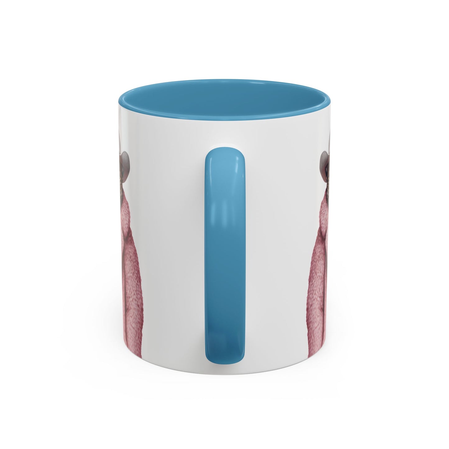 Coffee Mug - Cool Cat in Pink Fur