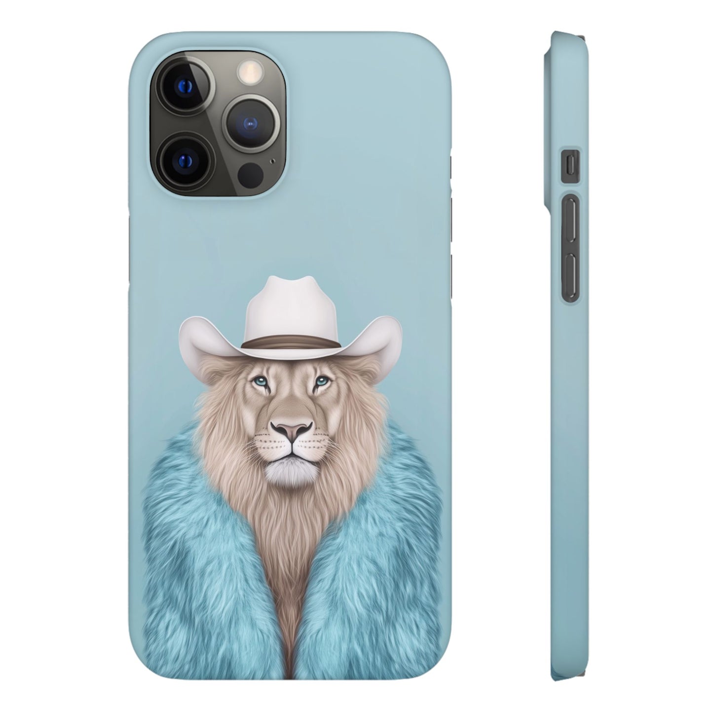 Lion in Fur Coat