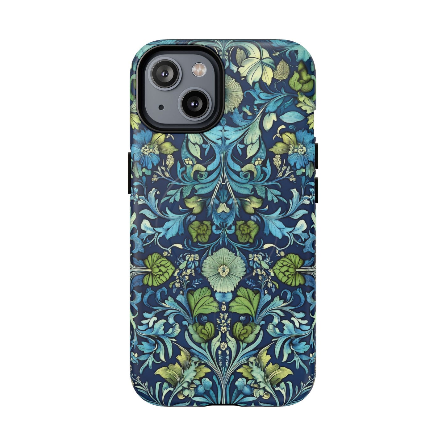 Blue William Morris Inspired
