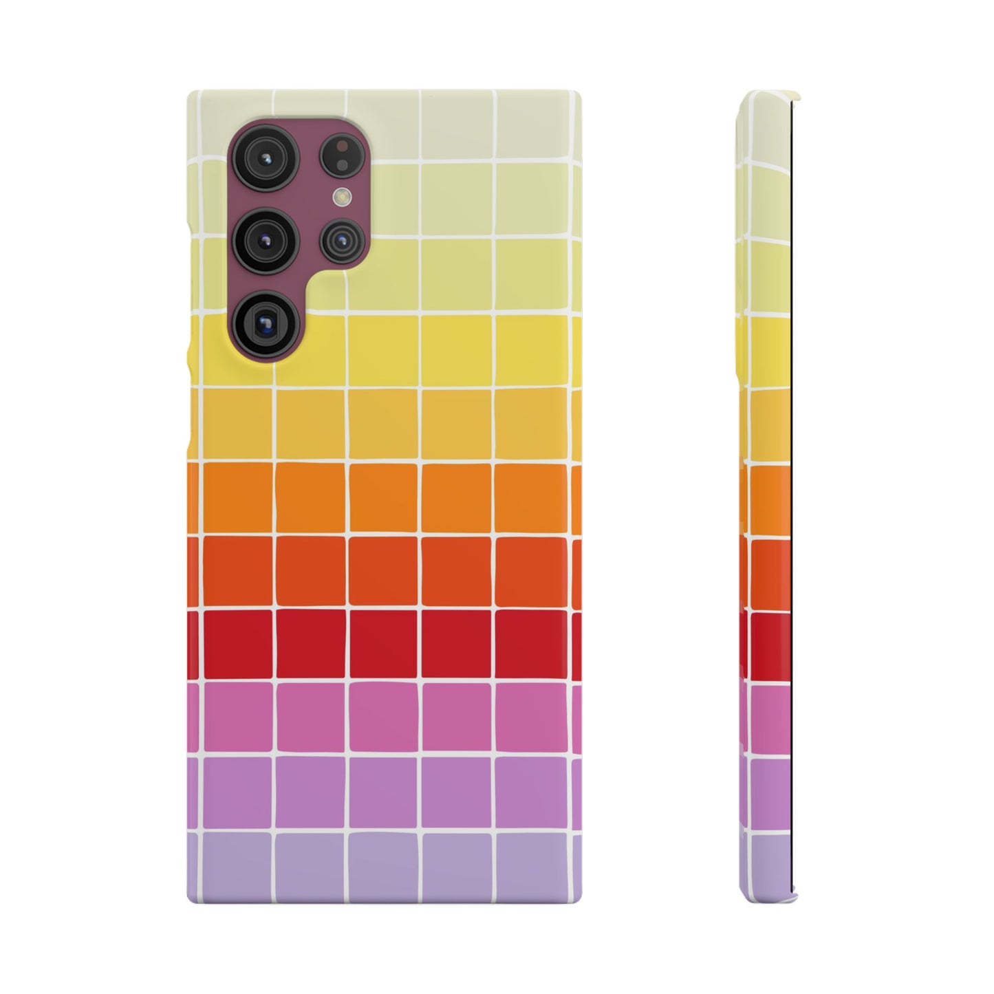 Colourful Squares - Slim Case