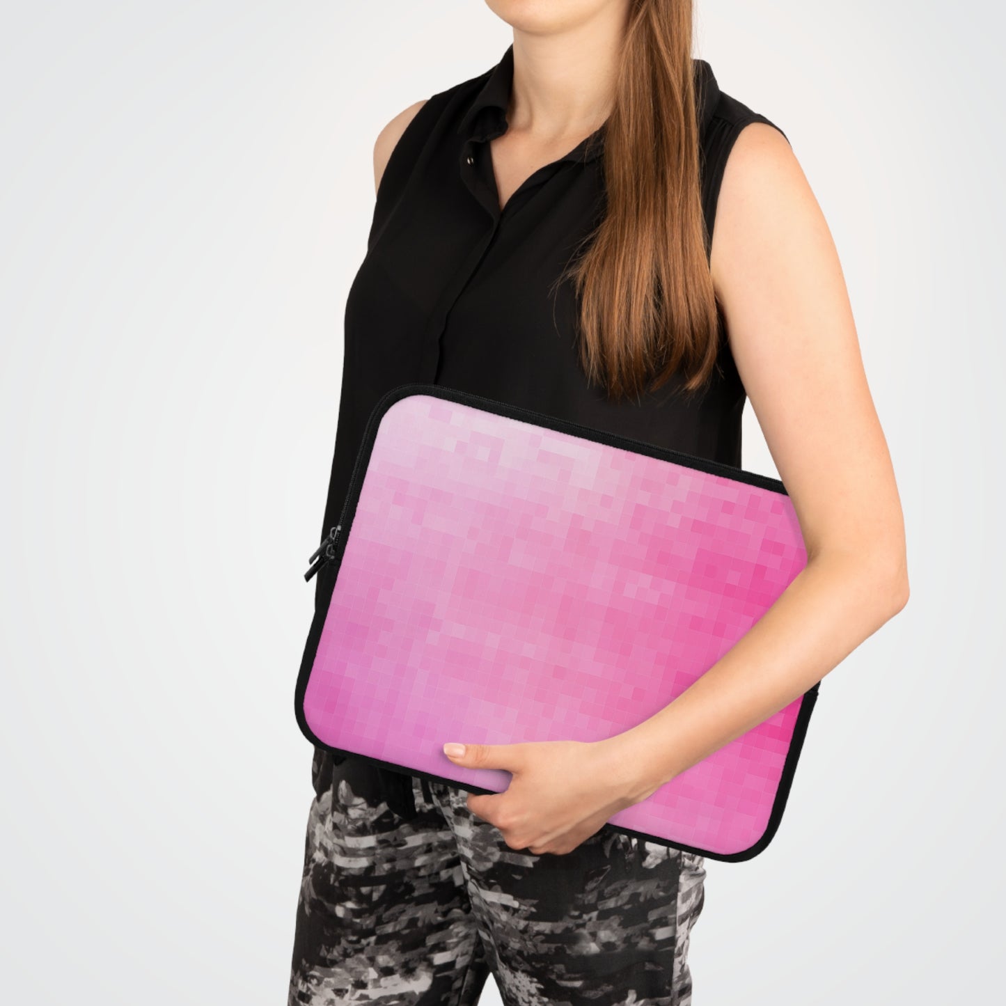 Laptop Sleeve - Pink Matrix