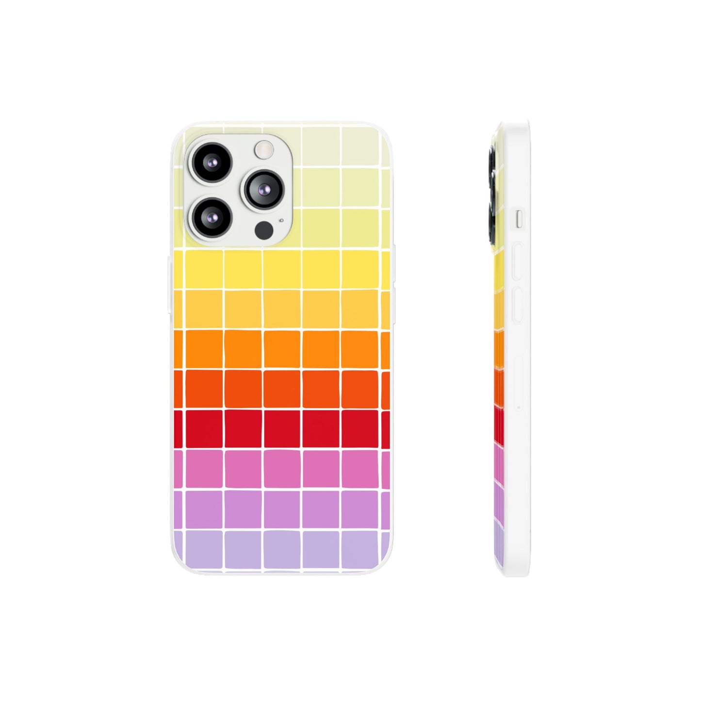 Colourful Squares - Flexi Case