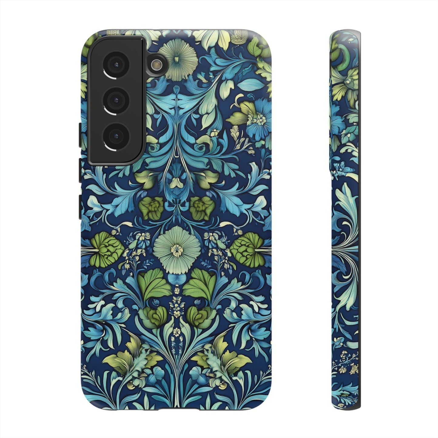 Blue William Morris Style - Tough Case