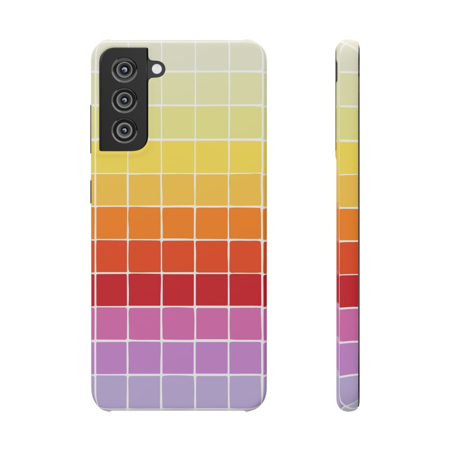 Colourful Squares - Slim Case