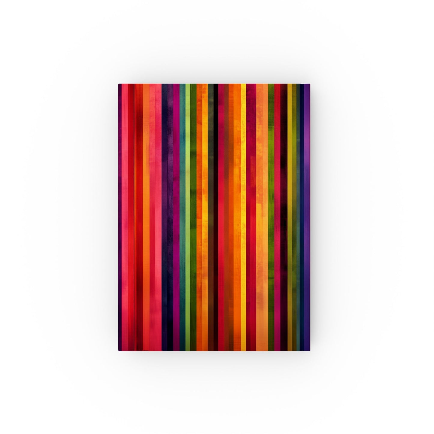 Hard Backed Journal - Vibrant Stripes
