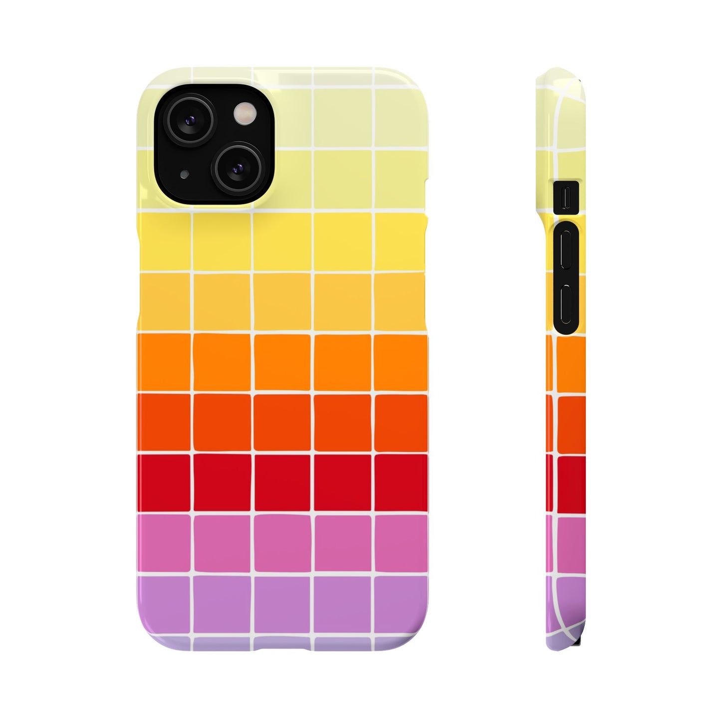 Colourful Squares - Slim Case