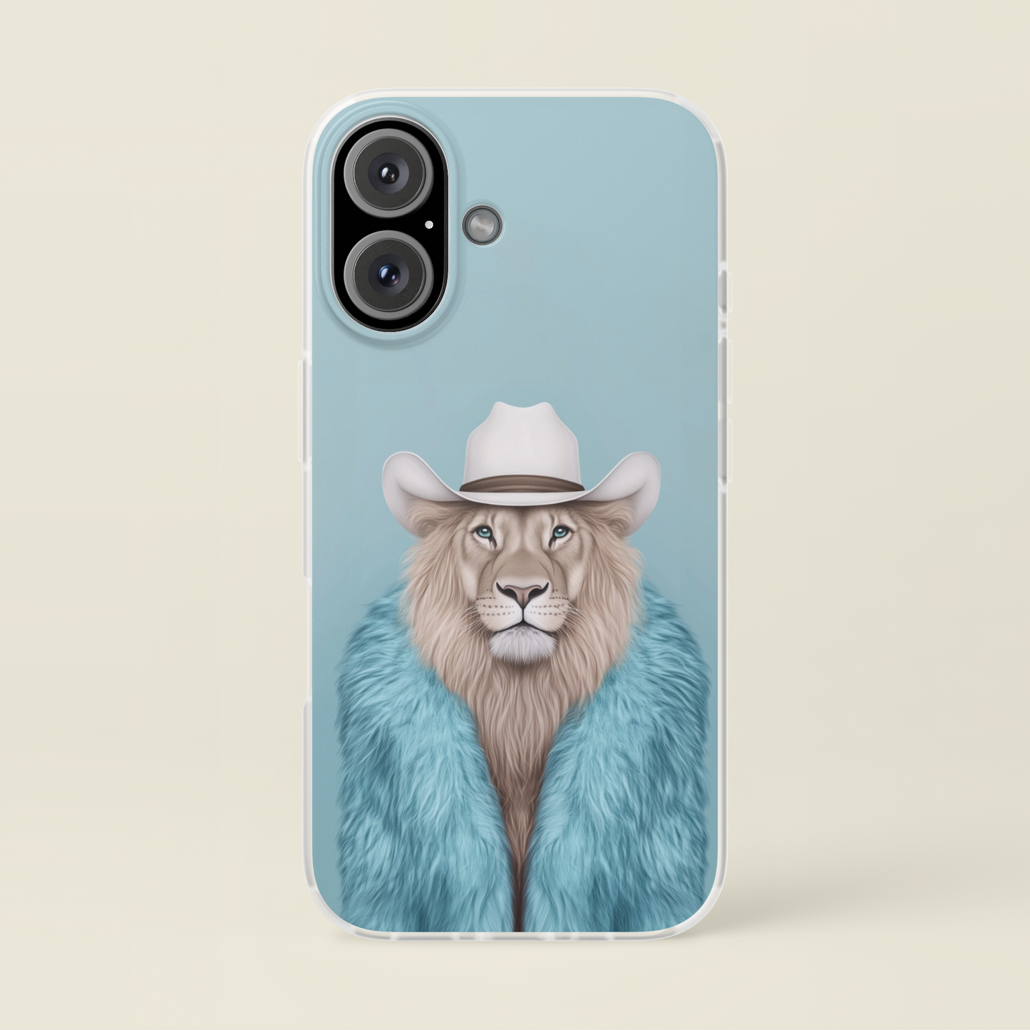 Lion in Fur Coat
