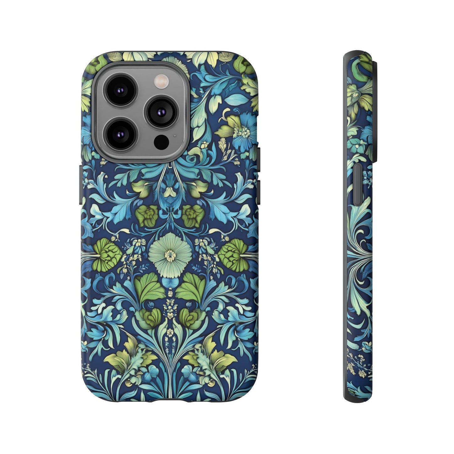 Blue William Morris Style - Tough Case