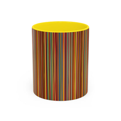 Coffee Mug - Vibrant Coloured Lines