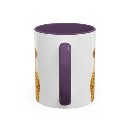 Coffee Mug - Cool Cat in Leopard Fur