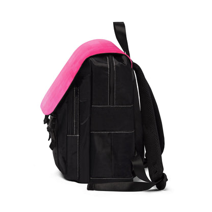 Canvas Backpack - Pink Matrix