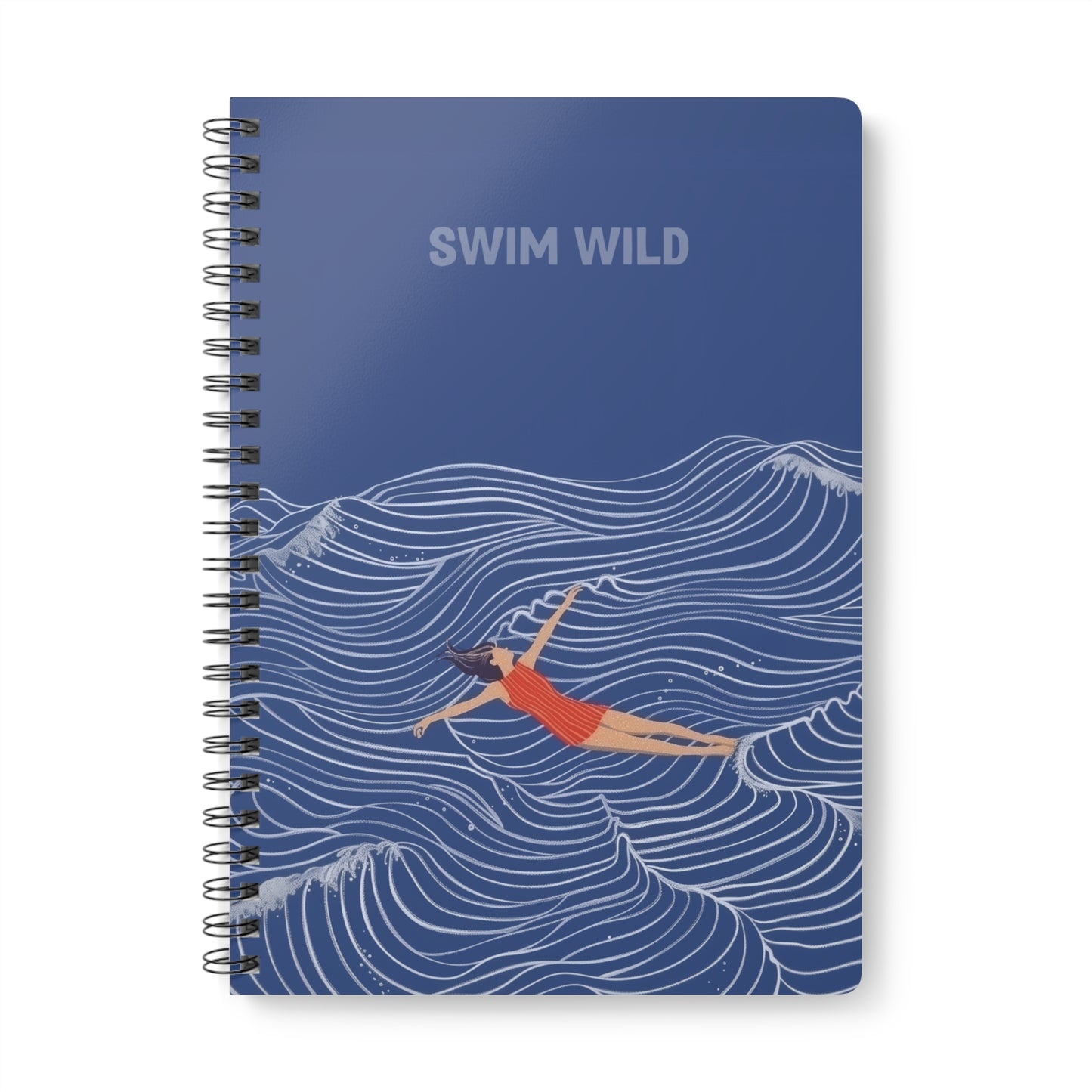 A5  Notebook - Swim Wild
