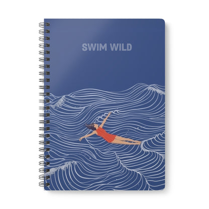 A5  Notebook - Swim Wild