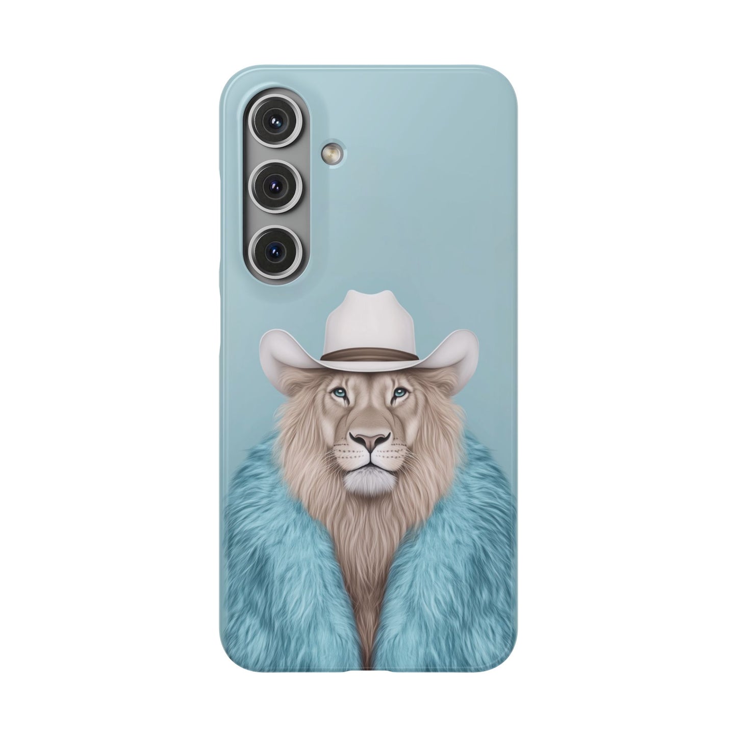 Lion in Fur Coat