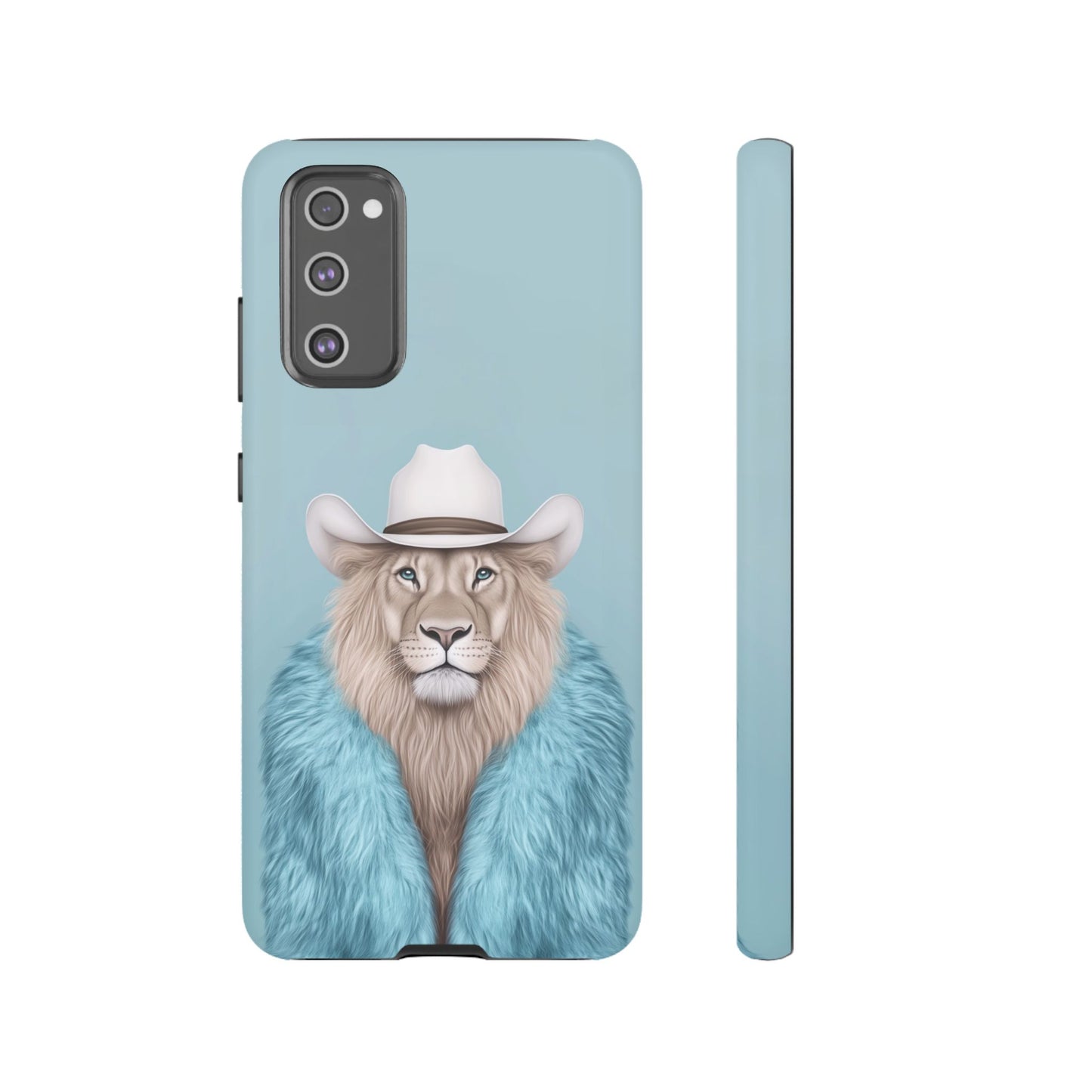 Lion in Fur Coat
