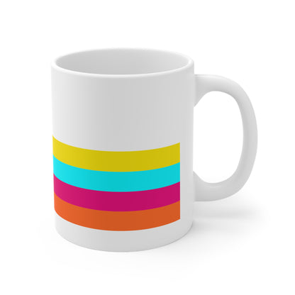 Coffee Mug - Retro Lines