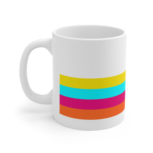 Coffee Mug - Retro Lines