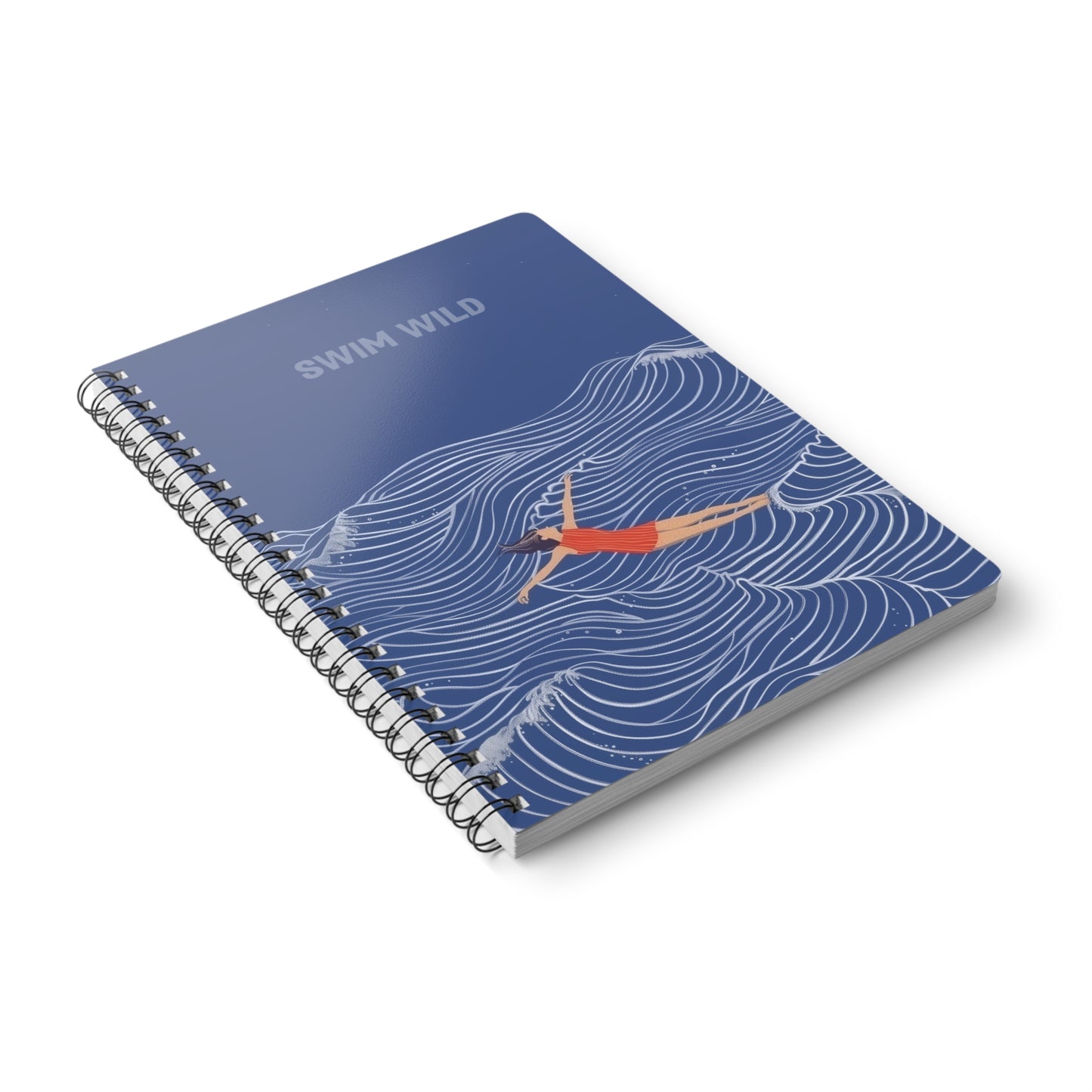 A5  Notebook - Swim Wild