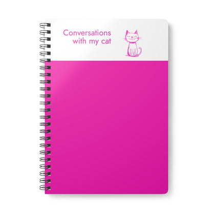 A5 Notebook - Conversations with My Cat