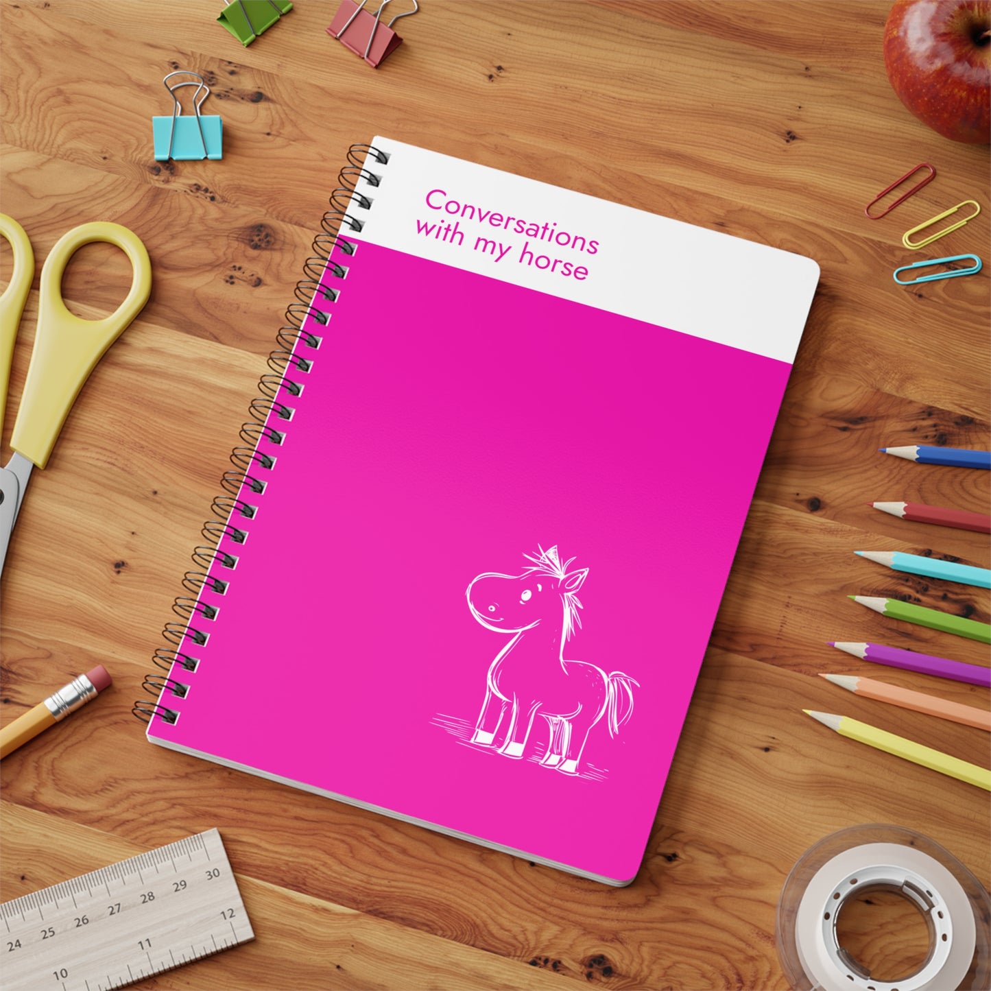A5 Notebook - Conversations with My Horse