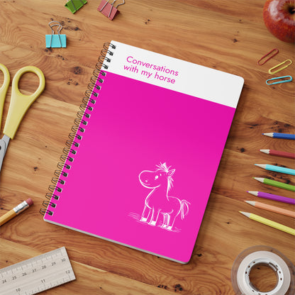 A5 Notebook - Conversations with My Horse